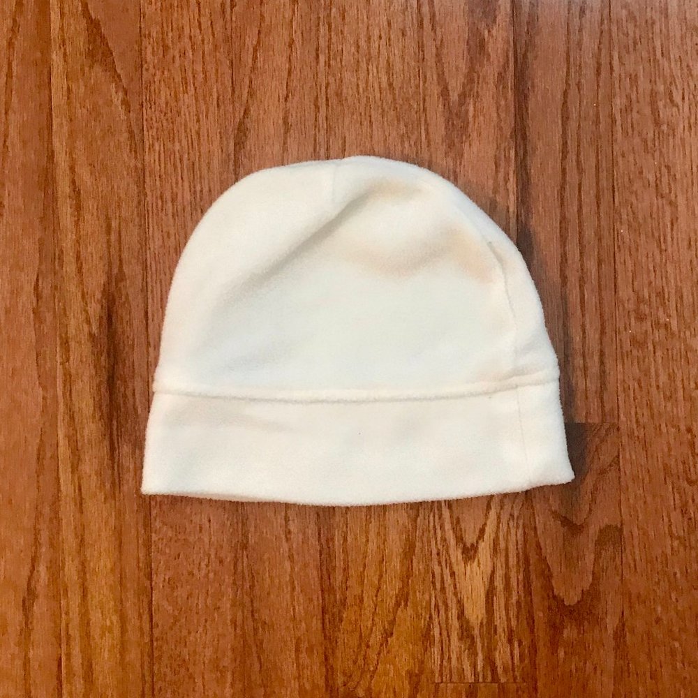 White Fleece Hat